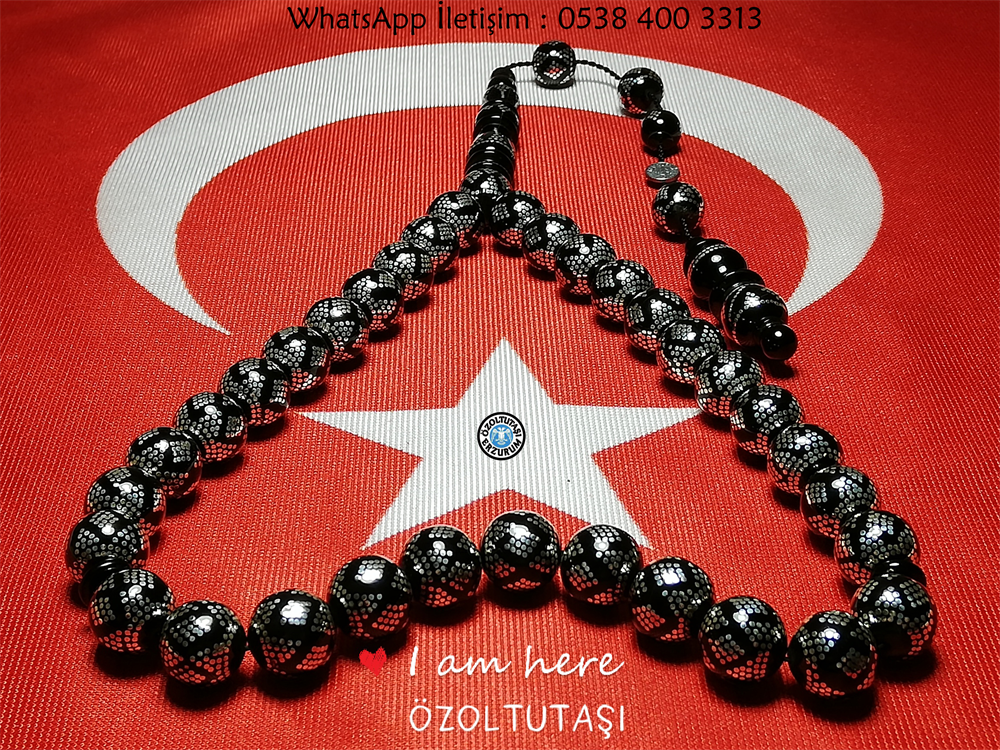 *Oltutaşı işlemeli *Özel takımlı sistemli püskül * Yoğun Gümüş İşleme